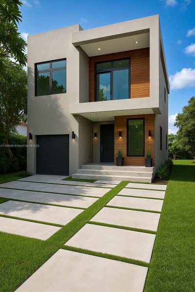 Exterior details and patio area of a home in , Hollywood (Image 1). Exterior details and patio area of a home in , Hollywood (Image 1).