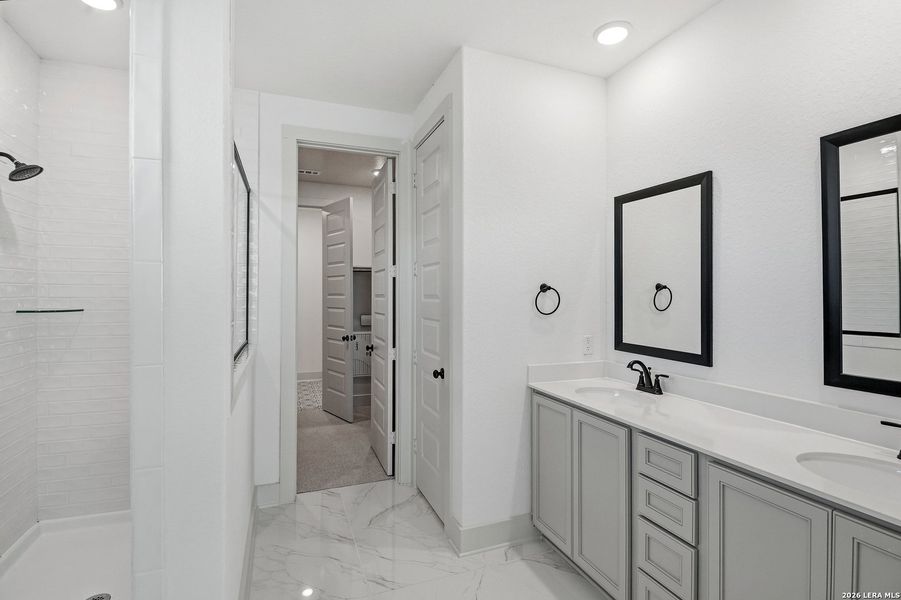 Furnished interior view inside a new home in Stillwater Ranch, San Antonio (Image 15).