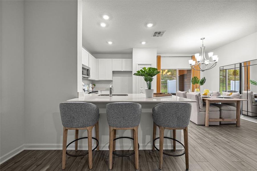 Furnished interior view inside a new home in , Alachua (Image 23). Furnished interior view inside a new home in , Alachua (Image 23).