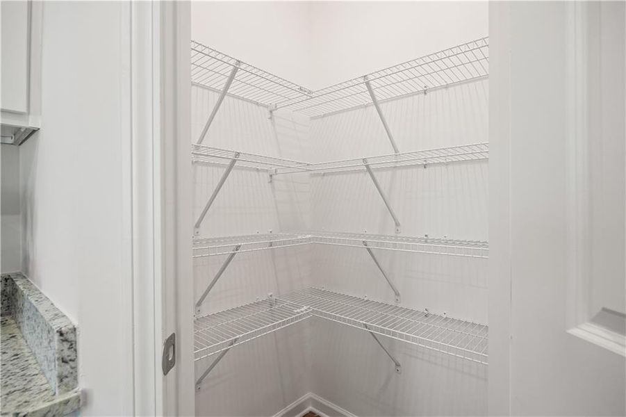 Furnished interior view inside a new home in Old Salem Crossing, Conyers (Image 4).