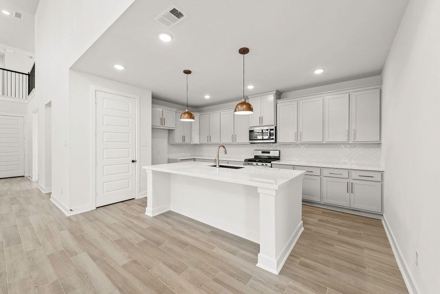 Representative furnished interior of a home built from the The Dominion by Westin Homes in Candela, Richmond (Image 5). Representative furnished interior of a home built from the The Dominion by Westin Homes in Candela, Richmond (Image 5).