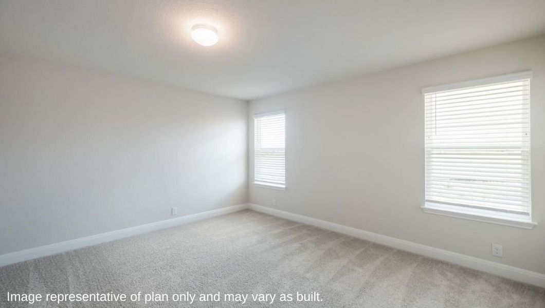 Representative unfurnished interior of a home built from the The Clydesdale by D.R. Horton in Veranda, San Antonio (Image 33).