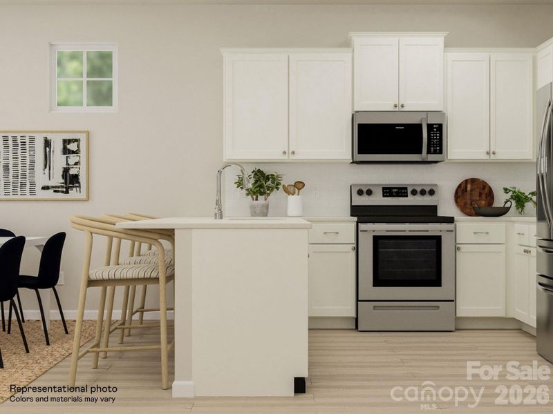 Furnished interior view inside a new home in Shannon Woods, Maiden (Image 9).