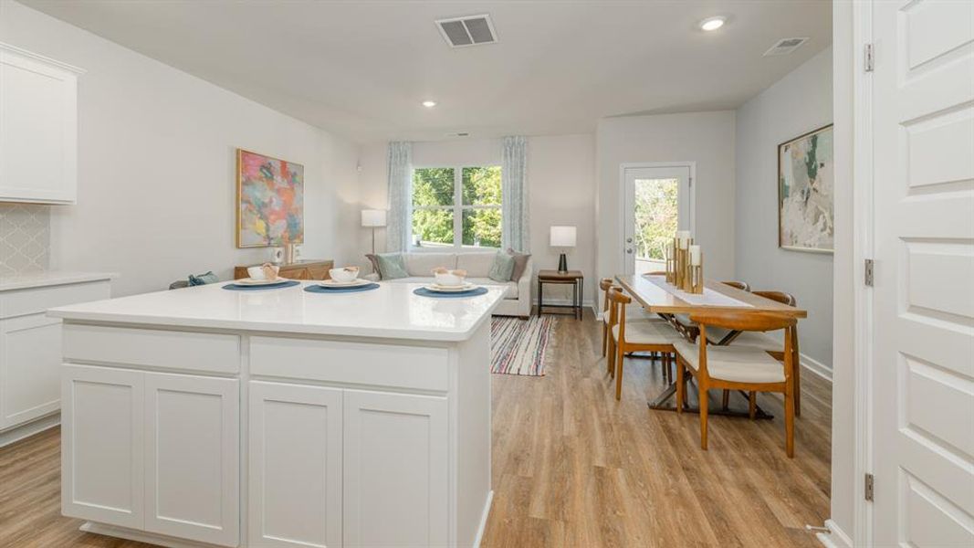 Furnished interior view inside a new home in Young's Crossing, Stone Mountain (Image 35).