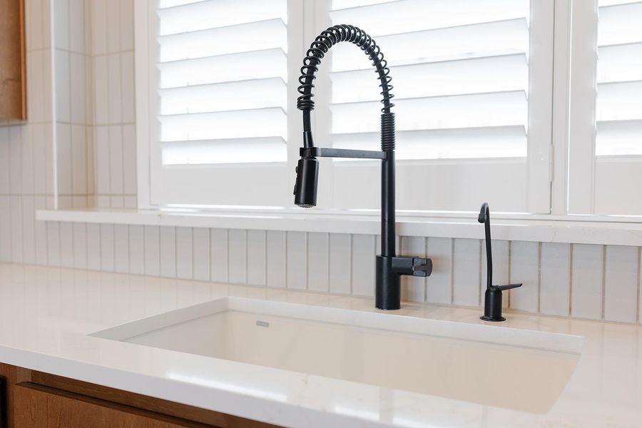 Close-up of interior finishes inside a home in , Austin (Image 21).