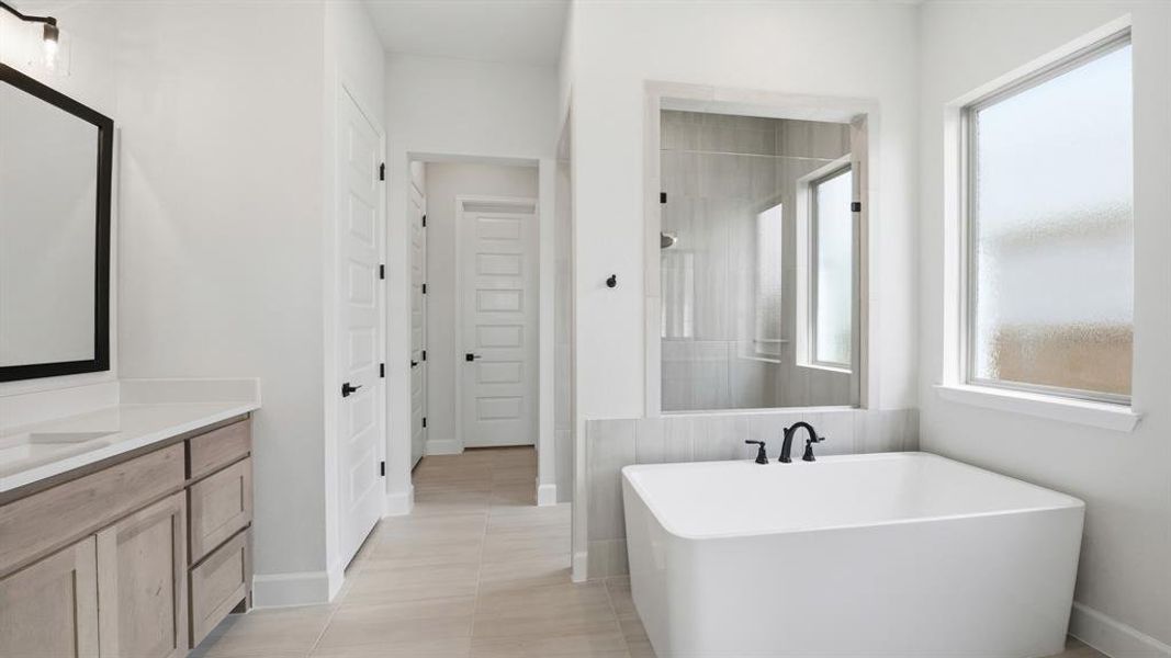 Furnished interior view inside a new home in Talon Hills, Fort Worth (Image 14).