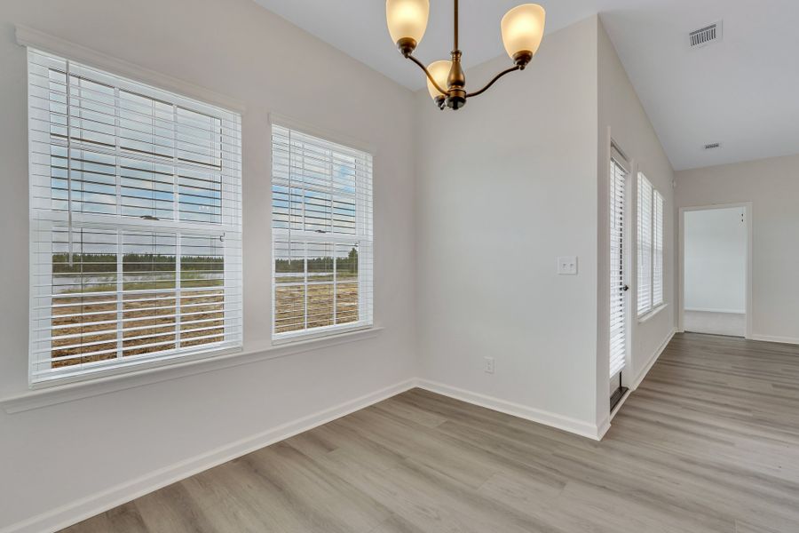 Representative unfurnished interior of a home built from the The Norman by RTS Homes in The Pointe at Villages on Marne, Hinesville (Image 43).