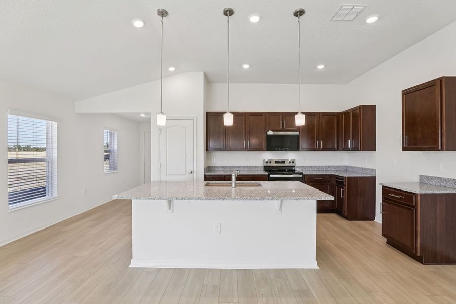 Furnished interior view inside a new home in Robins Run, Lake Wales (Image 6).