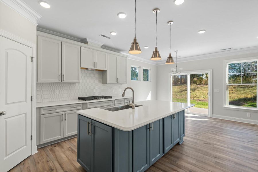 Furnished interior view inside a new home in Wexford, Elon (Image 7).