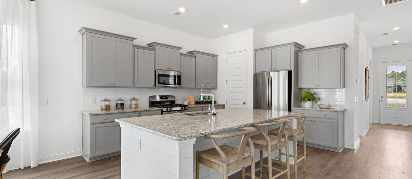 Furnished interior view inside a new home in , Summerville (Image 7).