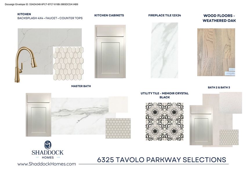 Sample of building materials used in homes in Tavolo Park, Fort Worth (Image 3). Sample of building materials used in homes in Tavolo Park, Fort Worth (Image 3).
