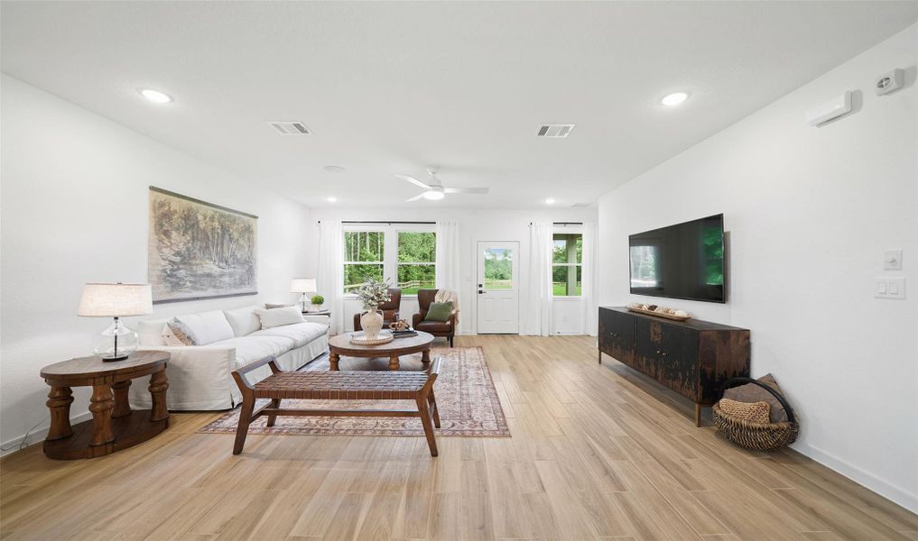 Cozy great room (*Photo not of actual home and used for illustration purposes only.) Cozy great room (*Photo not of actual home and used for illustration purposes only.)