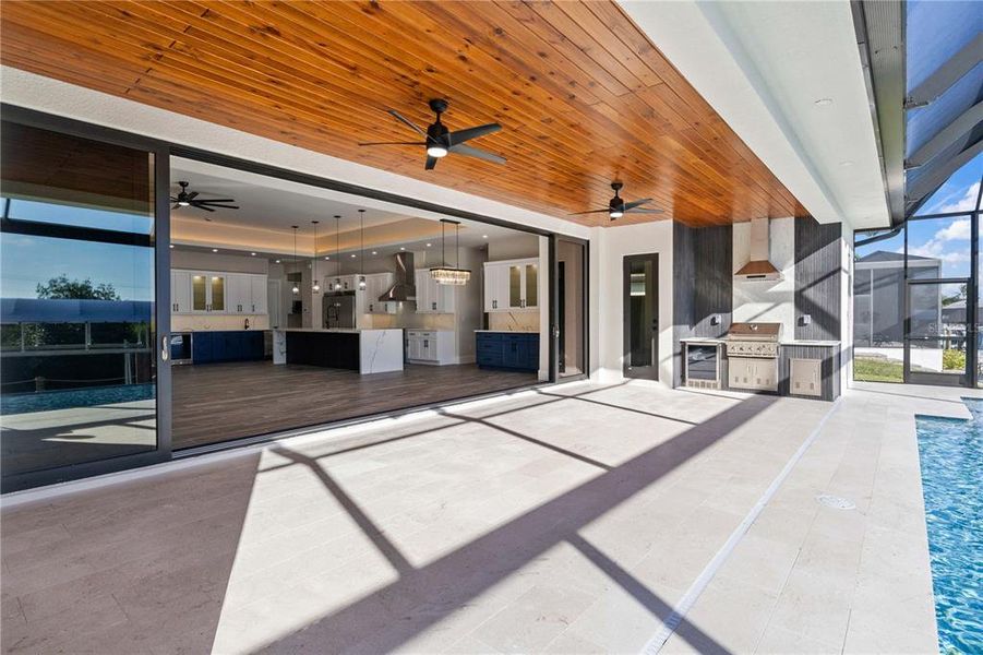 Exterior details and patio area of a home in , Cape Coral (Image 27). Exterior details and patio area of a home in , Cape Coral (Image 27).