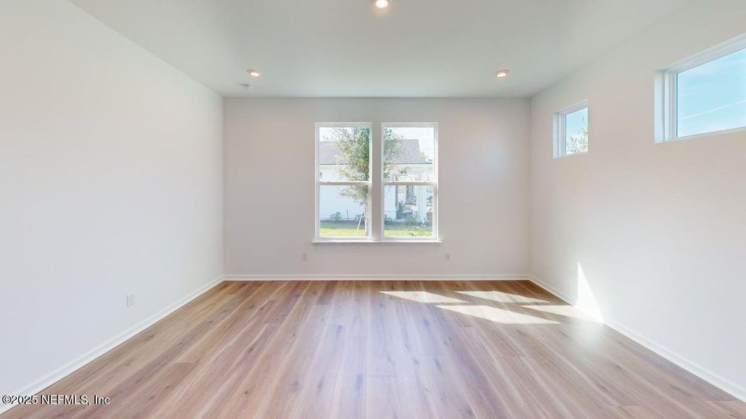 Spacious, unfurnished interior of a new home in RiverTown - WaterSong, St. Johns (Image 12).