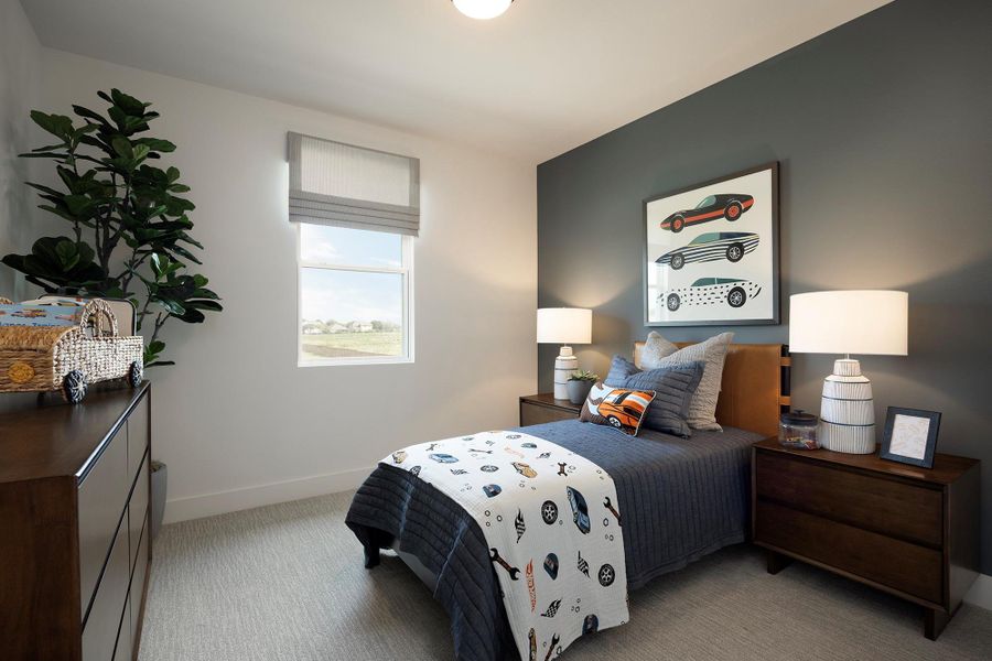 Furnished interior view inside a new home in Parkton Square, Kyle (Image 21). Furnished interior view inside a new home in Parkton Square, Kyle (Image 21).