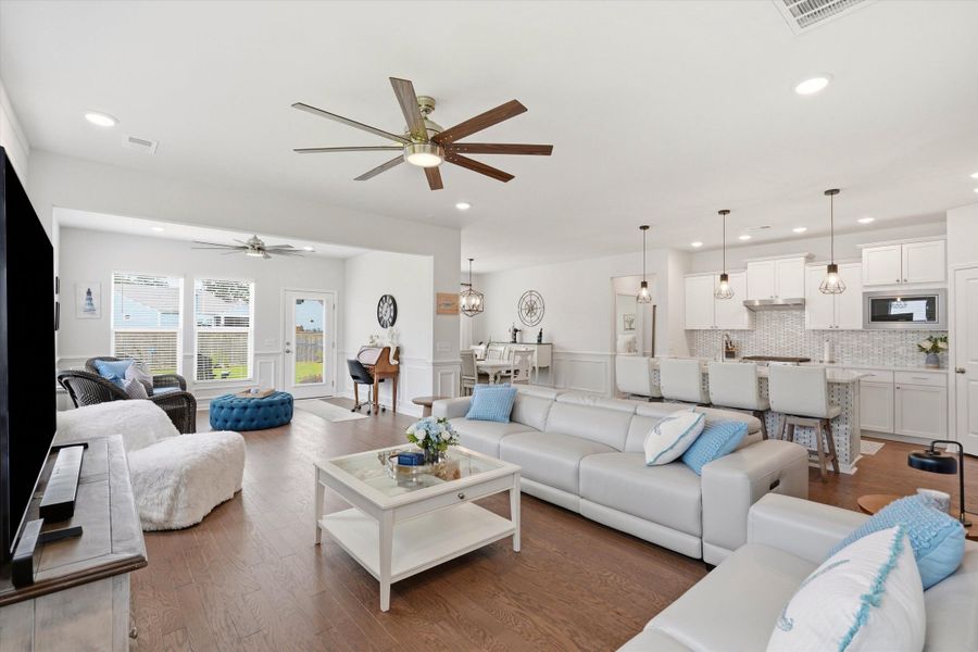 Furnished interior view inside a new home in , Johns Island (Image 16). Furnished interior view inside a new home in , Johns Island (Image 16).