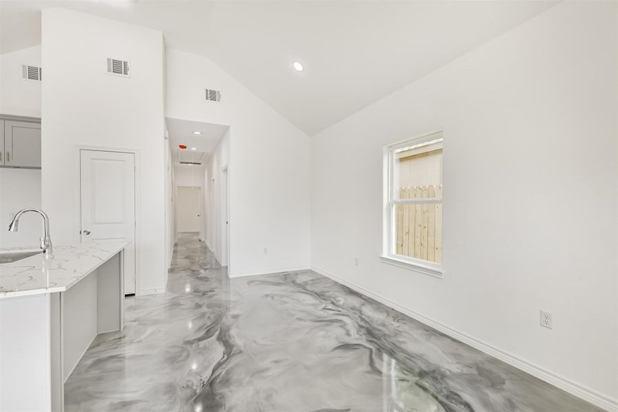 Furnished interior view inside a new home in , Montgomery (Image 14). Furnished interior view inside a new home in , Montgomery (Image 14).