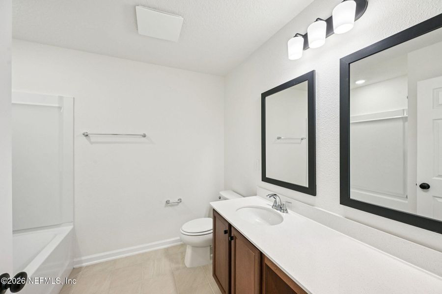 Furnished interior view inside a new home in , Jacksonville (Image 8). Furnished interior view inside a new home in , Jacksonville (Image 8).