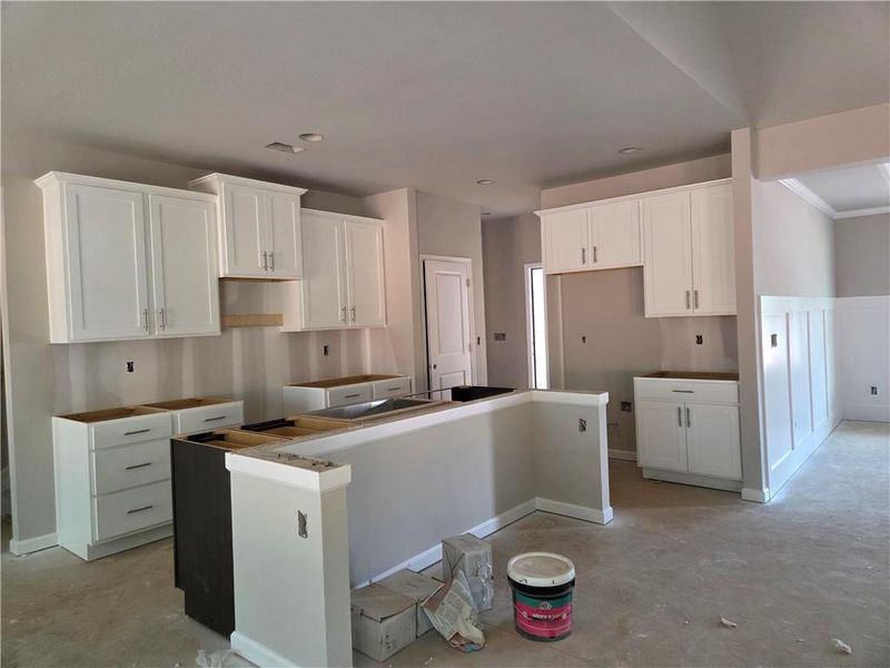 In-progress construction of a new home in , Bethlehem, GA (Image 9).
