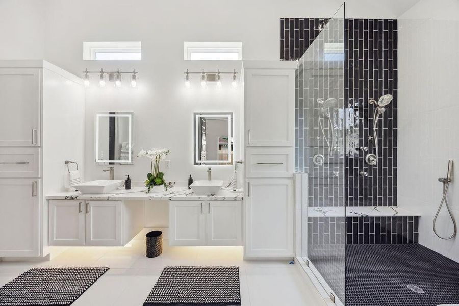 Furnished interior view inside a new home in , Houston (Image 10). Furnished interior view inside a new home in , Houston (Image 10).