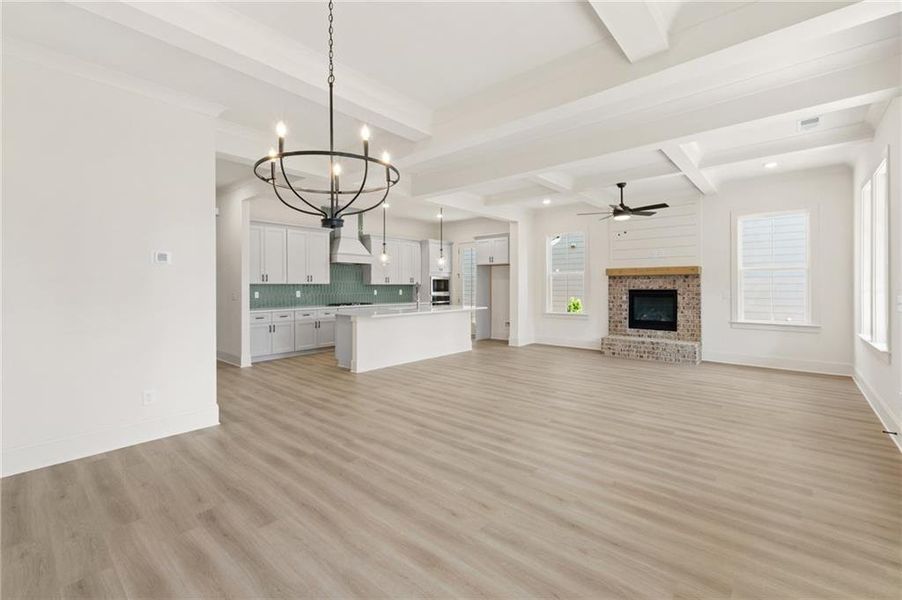 Spacious, unfurnished interior of a new home in Trove, Watkinsville (Image 22).