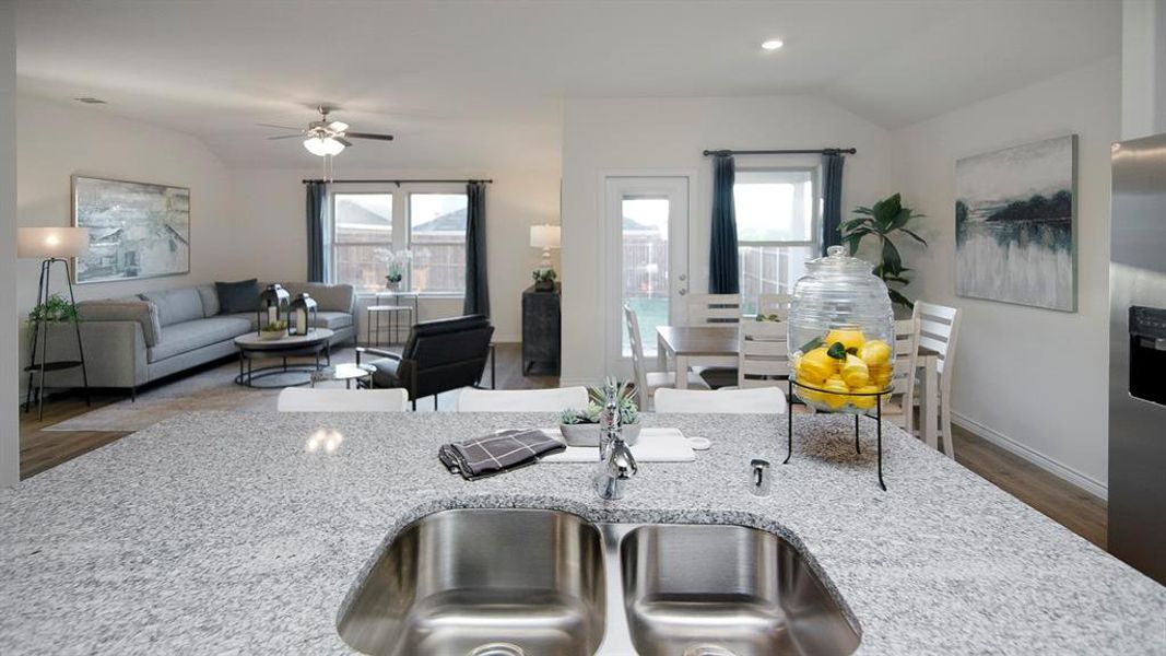 Furnished interior view inside a new home in Bel Air Village, Sherman (Image 18).