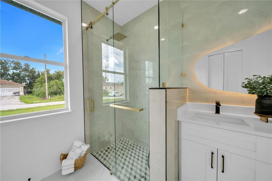 Furnished interior view inside a new home in , Lehigh Acres (Image 12).