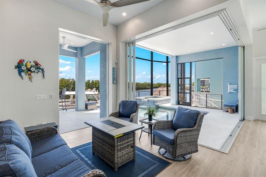 Furnished interior view inside a new home in , Cape Coral (Image 49).