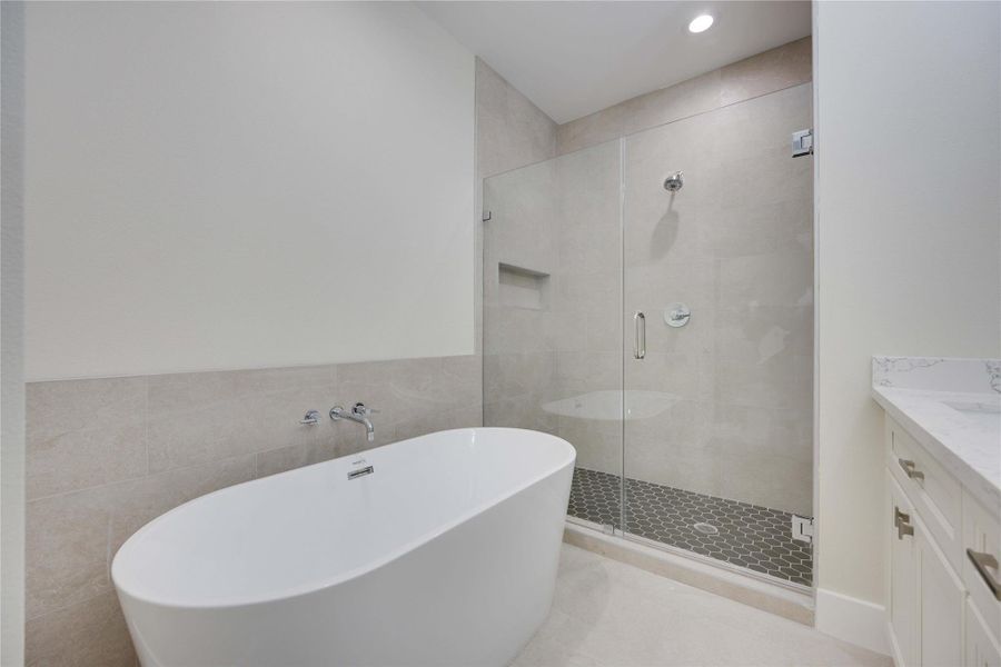 Furnished interior view inside a new home in , Houston (Image 4).