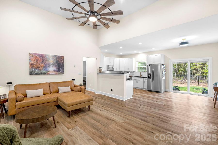 Furnished interior view inside a new home in , Crouse (Image 8).
