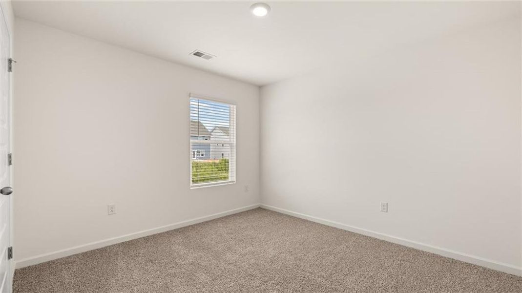 Spacious, unfurnished interior of a new home in The Preserve at Agricultural Village, Perry (Image 31). Spacious, unfurnished interior of a new home in The Preserve at Agricultural Village, Perry (Image 31).
