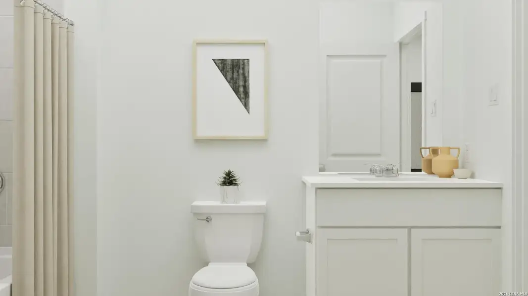 Furnished interior view inside a new home in Juniper Ranch, Spring Branch (Image 6).