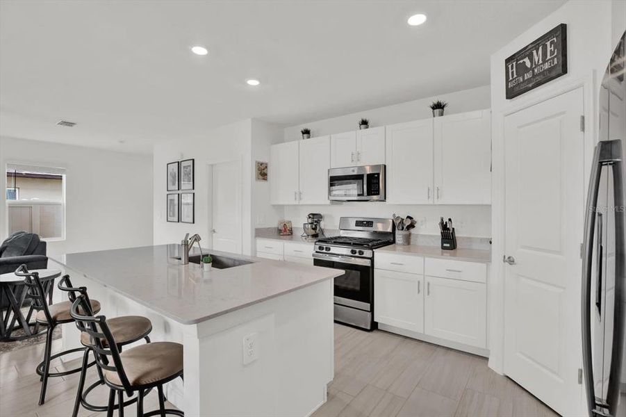 Furnished interior view inside a new home in Two Rivers: The Manors II, Zephyrhills (Image 39). Furnished interior view inside a new home in Two Rivers: The Manors II, Zephyrhills (Image 39).