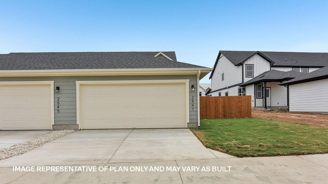 Exterior details and patio area of a home in Avery Centre, Round Rock (Image 31).