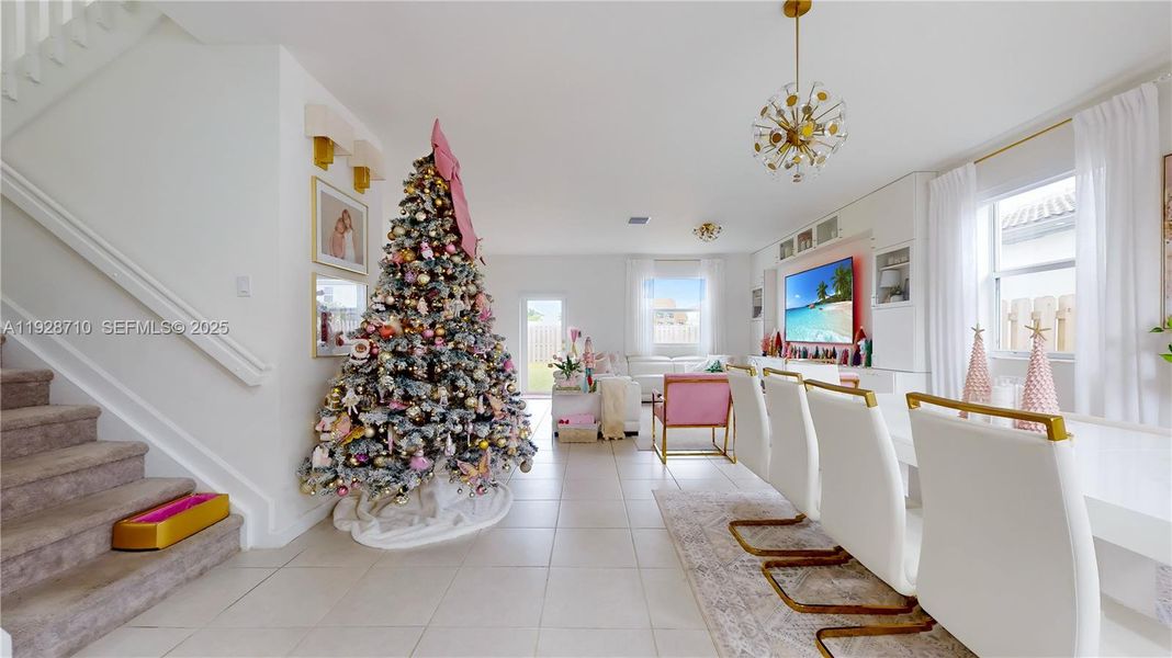 Furnished interior view inside a new home in , Homestead (Image 18). Furnished interior view inside a new home in , Homestead (Image 18).