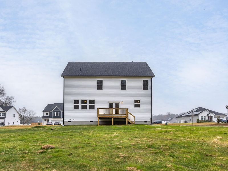 Exterior details and patio area of a home in Wellers Knoll, Lillington (Image 2).