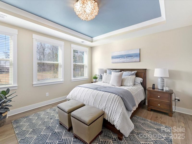 Furnished interior view inside a new home in , Mooresville (Image 35).