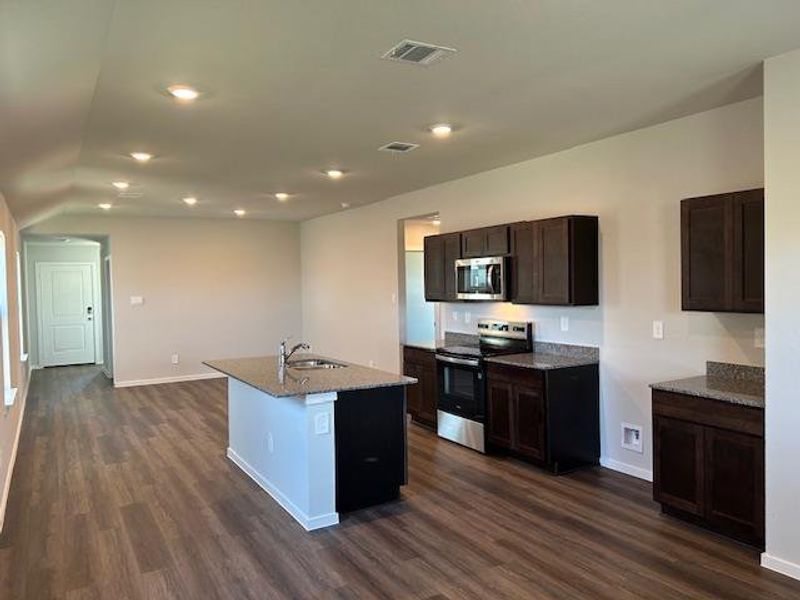Furnished interior view inside a new home in Cornerstone, Rockdale (Image 4).