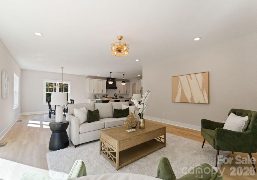 Furnished interior view inside a new home in , Mooresville (Image 19).