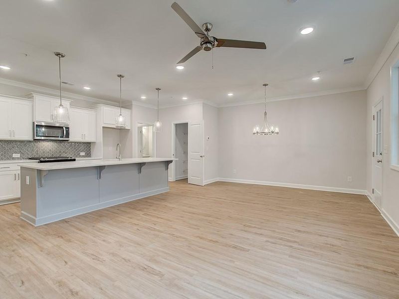 Spacious, unfurnished interior of a new home in River Walk Place, Lawrenceville (Image 27).