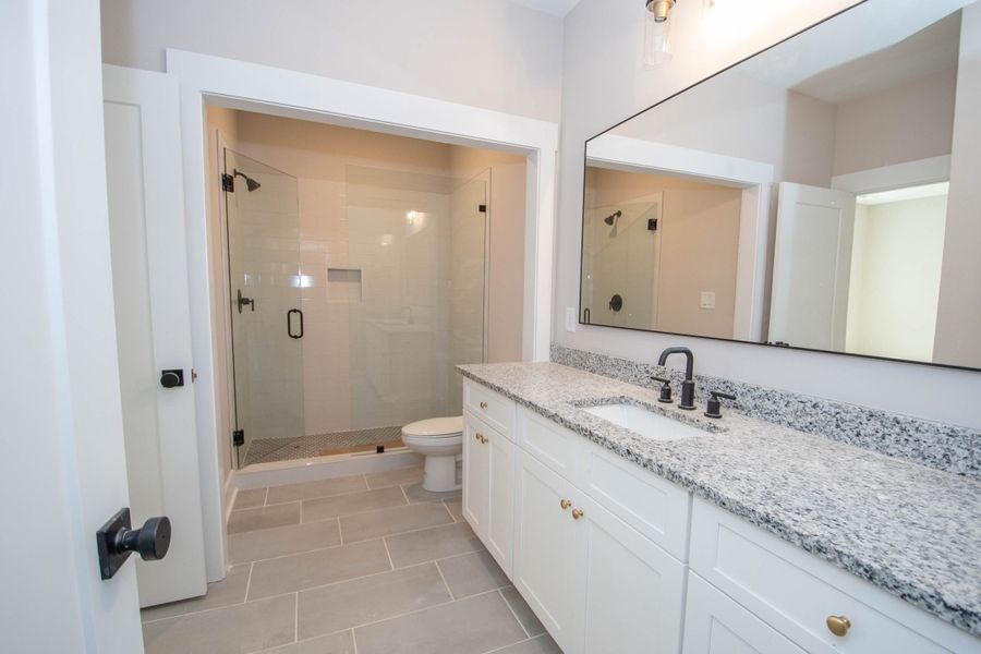 Furnished interior in a model home at Perry Street in Newnan (Image 5).