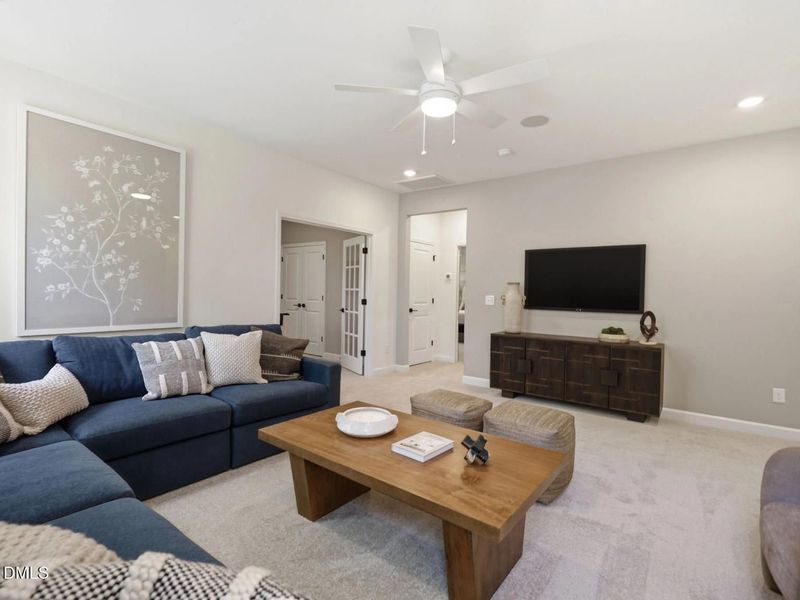 Furnished interior view inside a new home in Wendell Ridge, Wendell (Image 23). Furnished interior view inside a new home in Wendell Ridge, Wendell (Image 23).
