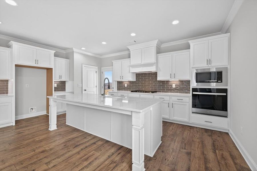 Furnished interior view inside a new home in Hemingway, Flowery Branch (Image 17). Furnished interior view inside a new home in Hemingway, Flowery Branch (Image 17).