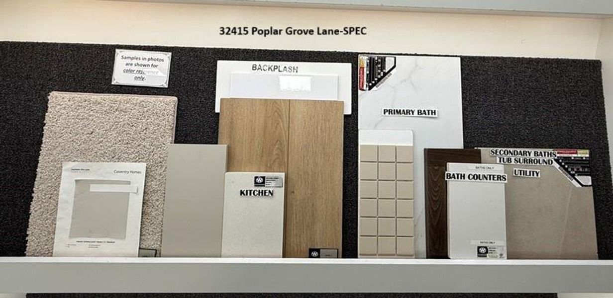 Sample of building materials used in homes in , Spring (Image 4).