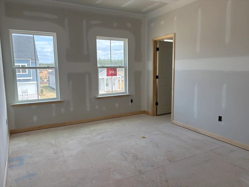 In-progress construction of a new home in Crescent Mills, Wilson's Mills, NC (Image 26).