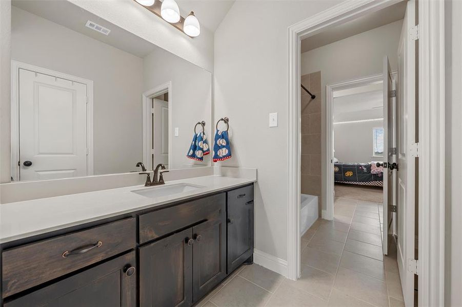 Furnished interior view inside a new home in , Waco (Image 11).