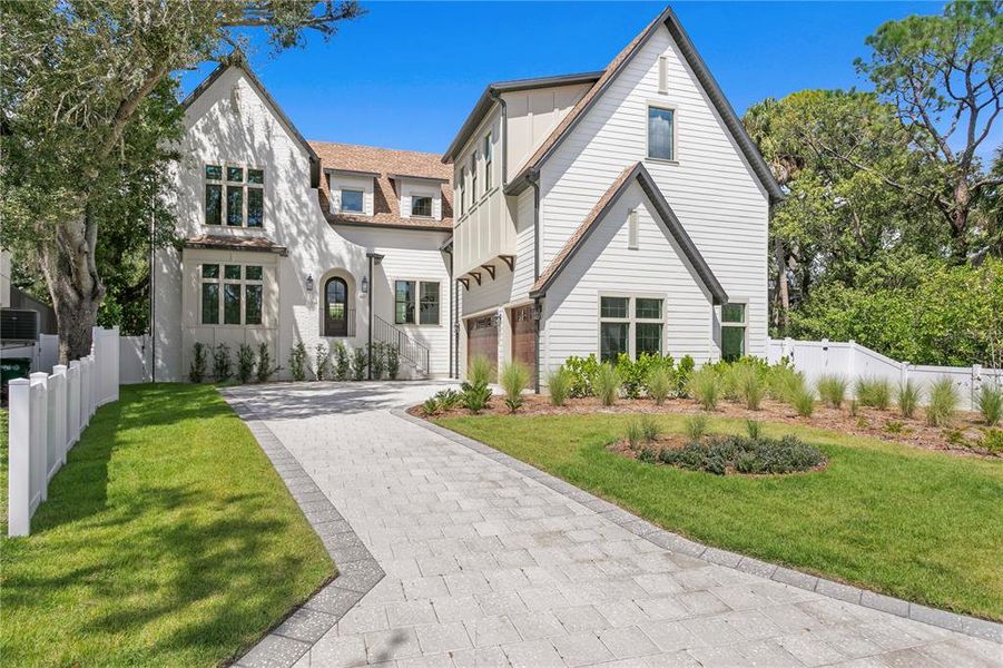 Front exterior of a new home in , Tampa, FL, highlighting curb appeal (Image 31).