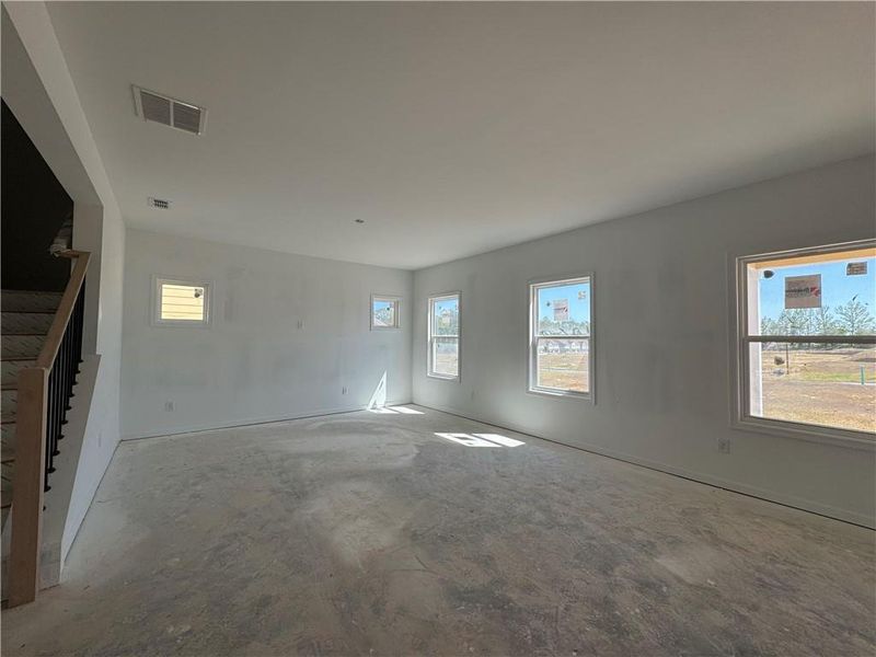 In-progress construction of a new home in Eastlyn Crossing, Flowery Branch, GA (Image 13).
