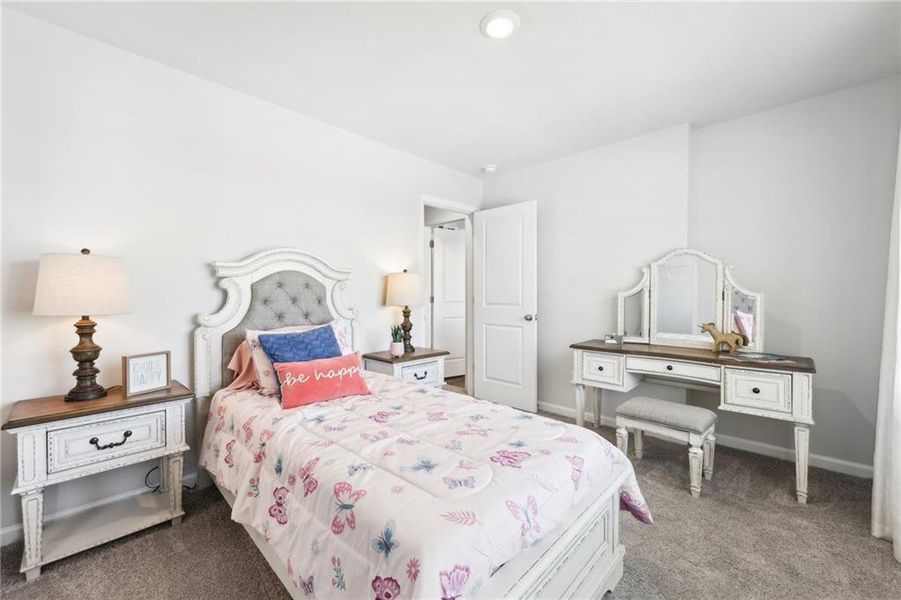 Furnished interior view inside a new home in The Hills at Cedar Creek, Winder (Image 32).
