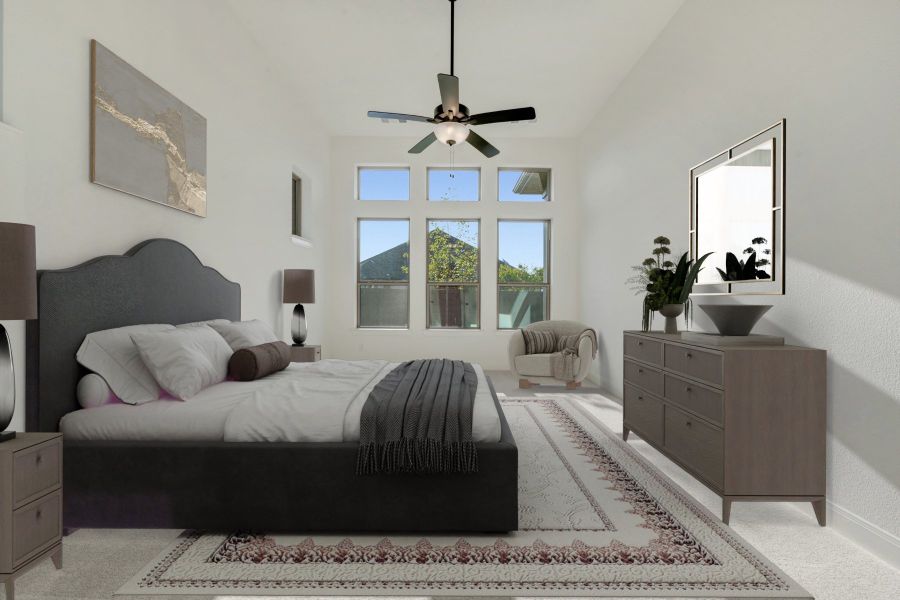 Furnished interior view inside a new home in Goodland – Classic Series, Grand Prairie (Image 6).